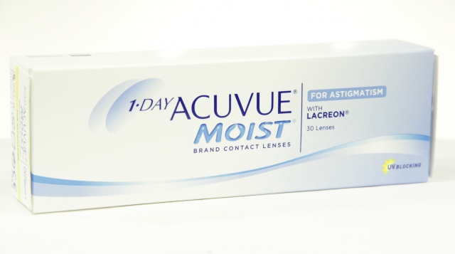 1-Day Acuvue Moist for Astigmatism, 30pk в Оптика Яркий Мир в наличии